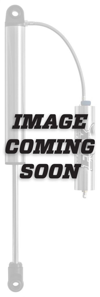 Fox 2.0 Factory Series 5in. R/R Coilover 5/8in. Shaft (Custom Valving) w/CD Adjuster - Black/Zinc