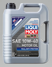 Load image into Gallery viewer, LIQUI MOLY 5L MoS2 Anti-Friction Motor Oil 10W-40