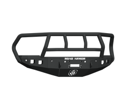 Road Armor 16-18 Ram 2500 Stealth Front Winch Bumper w/Titan II Guard/6 Sensor Holes - Tex Blk