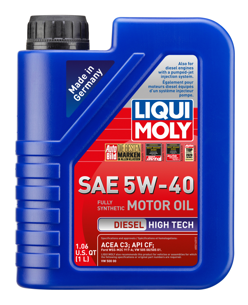 LIQUI MOLY 1L Diesel High Tech Motor Oil 5W-40