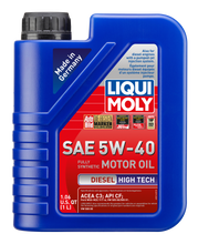 Load image into Gallery viewer, LIQUI MOLY 1L Diesel High Tech Motor Oil 5W-40