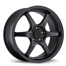 Load image into Gallery viewer, Konig Backbone 16x7 4x100 ET40 Matte Black Milling Logo on Spoke