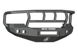 Road Armor 05-07 Ford F-250 Stealth Front Bumper w/Titan II Guard Wide Flare - Tex Blk