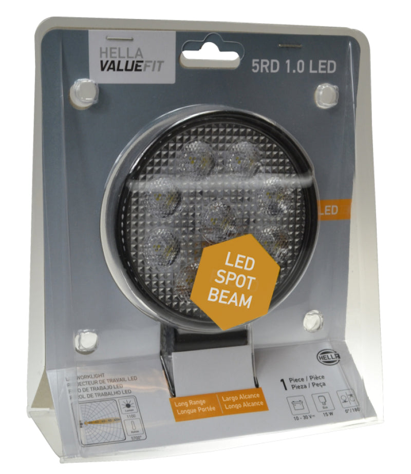 Hella ValueFit Work Light 5RD 1.0 LED MV LR LT