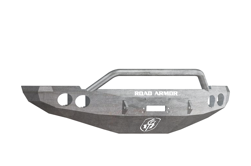 Road Armor 10-18 Ram 2500 Stealth Front Winch Bumper w/Pre-Runner Guard - Raw
