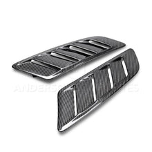 Load image into Gallery viewer, Anderson Composites 2015-2017 Ford Mustang Type-AB Carbon Fiber Hood Vents
