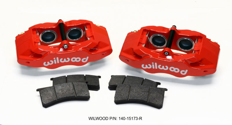 Wilwood SLC56 Front Caliper Kit Red Corvette All C5 / Base C6 1997-2013