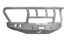 Load image into Gallery viewer, Road Armor 17-20 Ford F-250 Stealth Front Winch Bumper w/Titan II Guard Standard Flare - Raw