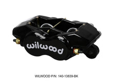 Load image into Gallery viewer, Wilwood Caliper-Forged DynaliteI-Black 1.38in Pistons .81in Disc