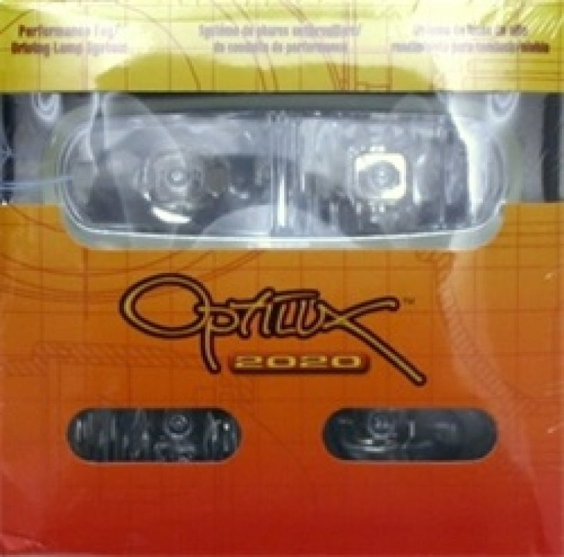 Hella Optilux 2020 12V Black Dual Beam Halogen Fog/Driving Lamp Kit