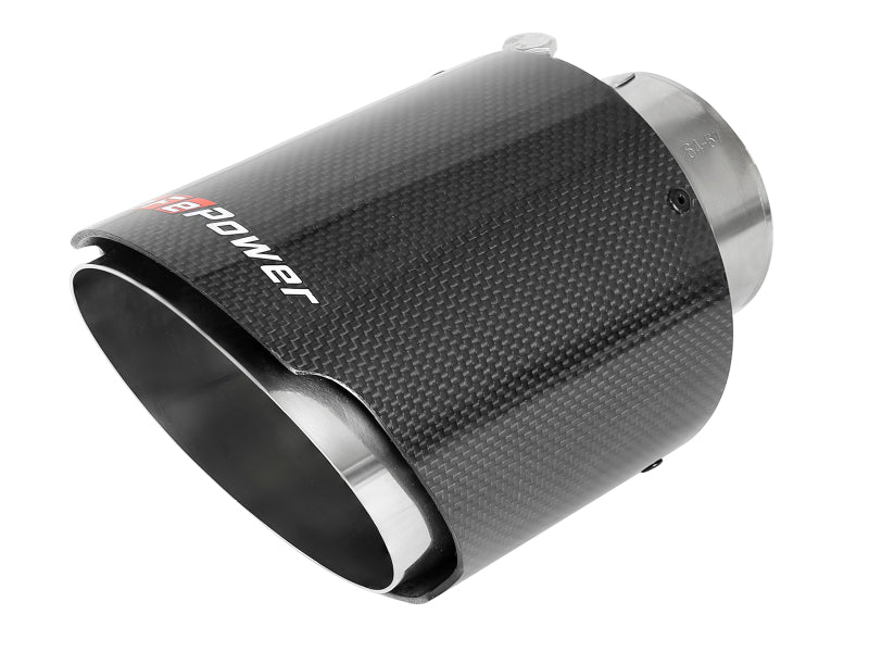 aFe MACH Force-Xp 3in to 2-1/2in 304SS Cat-Back 2020 Chevy Corvette (C8) 6.2L - Carbon Fiber Tip