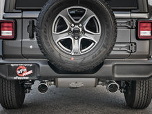 Load image into Gallery viewer, aFe Rebel Series 409 Stainless Steel Cat-Back Exhaust 18-21 Jeep Wrangler JL 2.0L (t) - Polished Tip