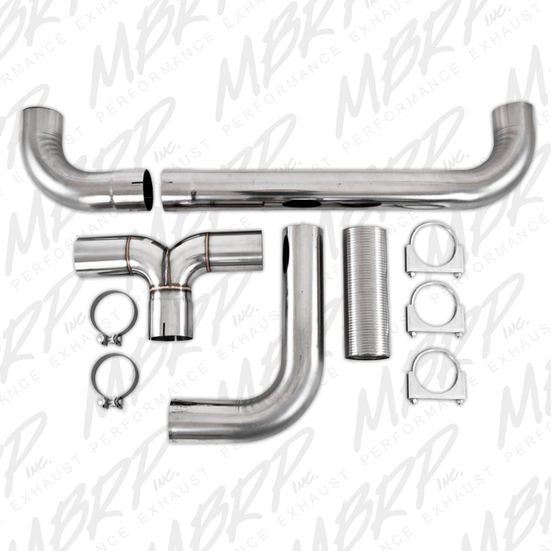 MBRP Universal Full size Pickup T pipe kit T409