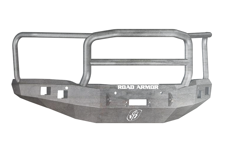 Road Armor 14-15 GMC 1500 Stealth Front Winch Bumper w/Lonestar Guard - Raw