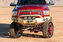 Road Armor 10-18 Ram 2500 Stealth Front Winch Bumper w/Pre-Runner Guard - Raw