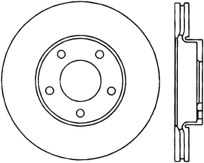 Stoptech Performance Brake Rotor CRYO