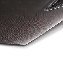 Load image into Gallery viewer, Seibon 17-18 Acura NSX OEM-style RED Weave Dry Carbon Hood