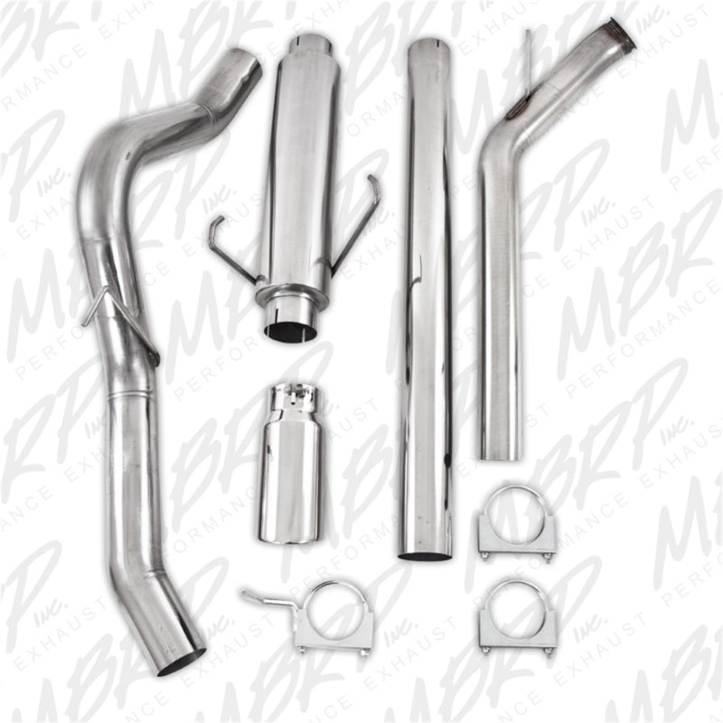 MBRP 2003-2004 Dodge 2500/3500 Cummins Turbo, SS XP Series Single Exit  (4WD only)