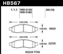 Load image into Gallery viewer, Hawk Performance Ceramic Street Brake Pads