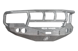 Road Armor 05-07 Ford F-250 Stealth Front Winch Bumper w/Titan II Guard Wide Flare - Raw