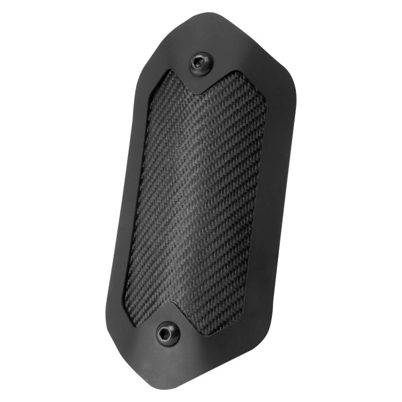 DEI Powersport Flexible Heat Shield w/ Double Black Finish - 4in x 8in - Black / Onyx