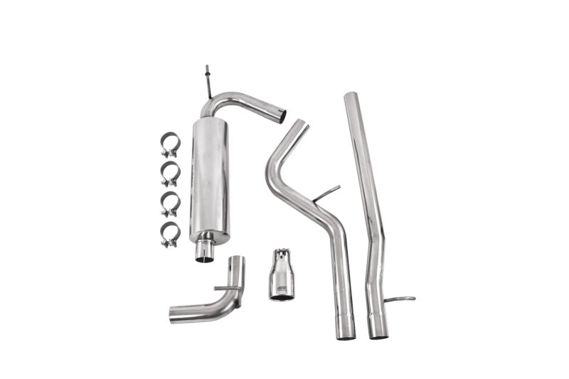 MBRP 12 Jeep Wrangler/Rubicon 3.6L Cat Back Single Rear Exit T409 Exhuast