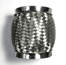 Load image into Gallery viewer, Stainless Bros 4.0in x 8in OAL 304SS Flex Joint w/ Interlock Liner