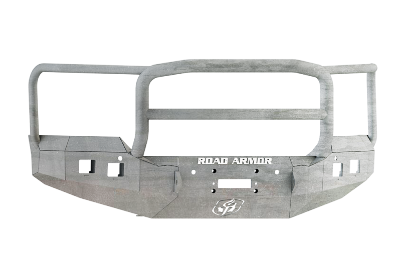 Road Armor 15-19 GMC 2500 Stealth Front Winch Bumper w/Lonestar Guard - Raw