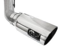 Load image into Gallery viewer, aFe Atlas Exhaust 4in DPF-Back Exhaust Aluminized Steel Polished Tip 11-14 ford Diesel Truck V8-6.7L