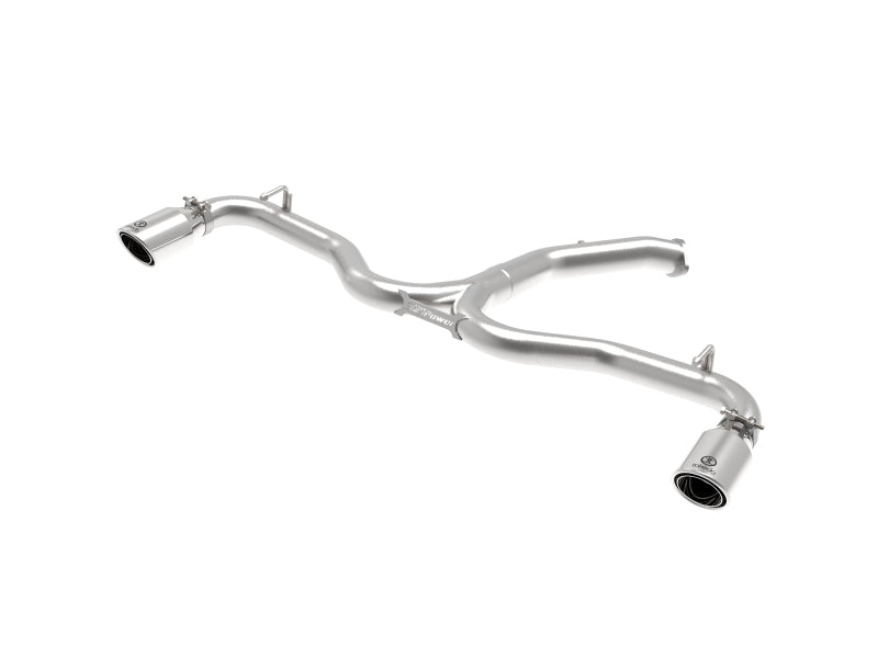 aFe Takeda 3in-2.5in SS Axle-Back Exhaust w/Polished Tips 2018 Hyundai Elantra GT Sport I4-1.6L(t)