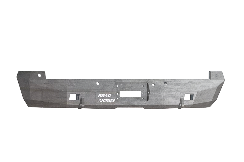 Road Armor 08-16 Ford F-250 Stealth Rear Winch Bumper w/Sensor Holes - Raw