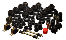 Load image into Gallery viewer, Energy Suspension 92-97 Chevy Suburban 4WD Black Hyper-flex Master Bushing Set
