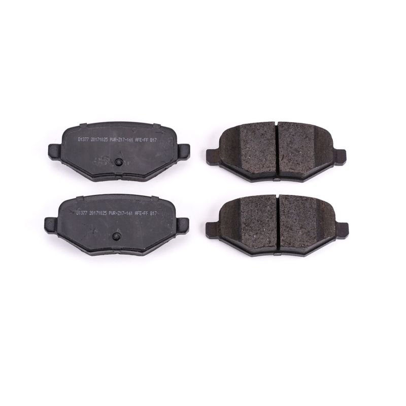 Power Stop 11-13 Ford Edge Rear Z16 Evolution Ceramic Brake Pads