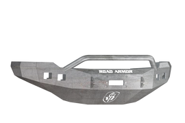 Road Armor 11-14 Chevy 2500 Stealth Front Winch Bumper w/Pre-Runner Guard - Raw
