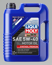 Load image into Gallery viewer, LIQUI MOLY 5L Synthoil Premium Motor Oil SAE 5W-40