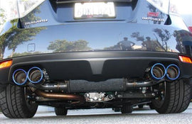 Injen 08-14 Subaru STI / 11-14 Subaru WRX 70mm Axle-back exhaust w/ quad Titanium tips
