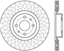 Load image into Gallery viewer, Stoptech Premium Cryo Front Brake Rotor 12-14 Fiat 500