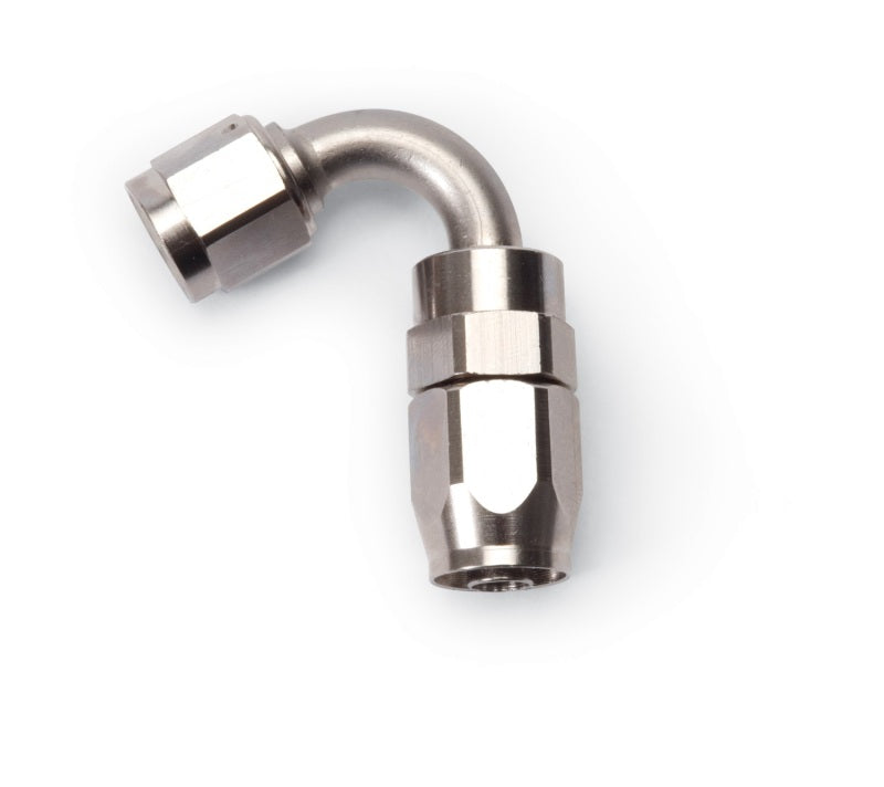 Russell Performance -10 AN Endura 120 Degree Full Flow Swivel Hose End (With 15/16in Radius)