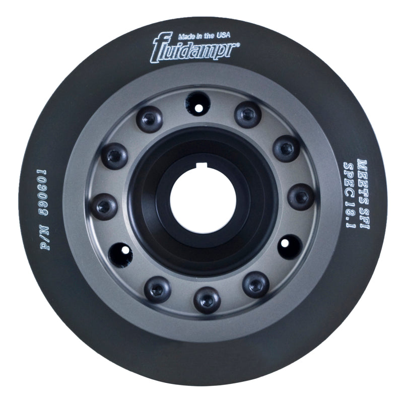 Fluidampr Honda All B Series PS Air / Alt Pulley Steel Internally Balanced Damper