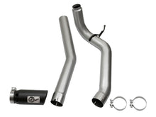 Load image into Gallery viewer, aFe LARGE Bore HD DPF-Back SS Exhaust w/ Black Tip 2016 Nissan Titan XD V8-5.0L (td)