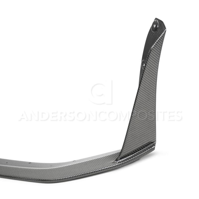 Anderson Composites 2020 Ford Mustang/Shelby GT500 Carbon Fiber Front Splitter Wickers