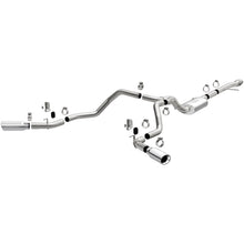Load image into Gallery viewer, MagnaFlow 2019 Chevy Silverado 1500 V8 5.3L Street Series Dual Split Exit Exhaust w/ Polished Tips