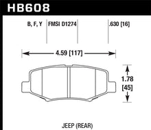 Load image into Gallery viewer, Hawk HPS Street Brake Pads