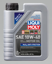 Load image into Gallery viewer, LIQUI MOLY 1L MoS2 Anti-Friction Motor Oil 10W-40