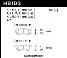 Load image into Gallery viewer, Hawk LTS Street Brake Pads