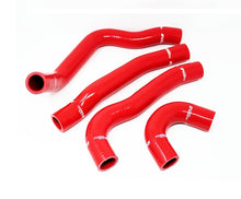 Load image into Gallery viewer, Torque Solution 08-15 Mitsubishi Evolution X Silicone Radiator Hose Kit - Red
