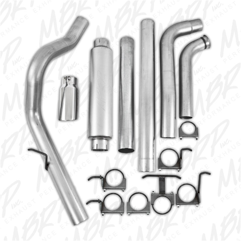 MBRP 2003-2007 Ford F-250/350 6.0L Turbo Back Single Side Off-Road