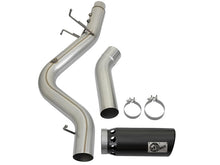 Load image into Gallery viewer, aFe LARGE BORE HD 4in 409-SS DPF-Back Exhaust w/Black Tip 2017 GM Duramax V8-6.6L (td) L5P