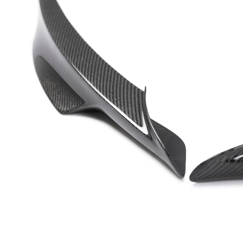 Seibon 09-11 BMW 3 Series 4DR M-Sport Bumper Only TA Carbon Fiber Front Lip