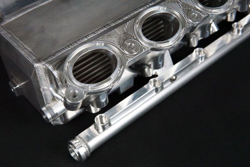 CSF Toyota A90/A91 Supra/ BMW G-Series B58 Charge-Air Cooler Manifold- Machined Billet Aluminum